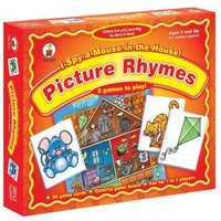 I Spy a Mouse in the House! Picture Rhymes Board Game von Carson Dellosa Education