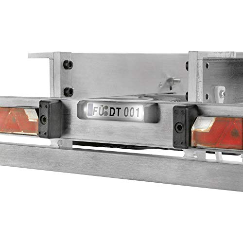 Carson 500907034 1:14 Auflieger Kennzeichenhalter/Puffer - Modellbauzubehör, Truck Modellbau, Zubehör für ferngesteuerte Trucks, Ferngesteuerter LKW, Carson 500907034 1:14 Auflieger Kennzeichenhalter/Puffer - Modellbauzubehör, Truck Modellbau, Zubehör für ferngesteuerte Trucks, Ferngesteuerter LKW, von Carson Modellsport
