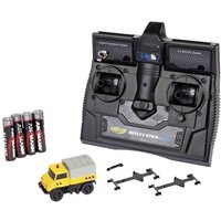 Carson Modellsport 500504146 MB Unimog U406 Zweiwegefahrzeug 1:87 RC Modell-LKW Elektro Straßenmodell inkl. Akku, Ladegerät und Senderbatterien von Carson Modellsport