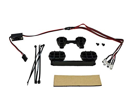 Carson LED Licht-Set für Tamiya DT03/TT02B, Ersatzteil, Modellbau, Zubehör, Tuningteile, 500906235, M von Carson