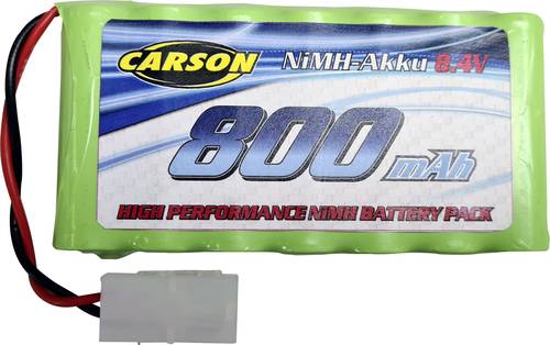 Carson RC Sport Modellbau-Akkupack (NiMh) 8.4V 800 mAh Zellen-Zahl: 7 Softcase Tamiya von Carson RC Sport