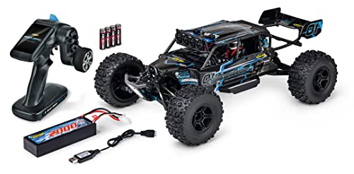 Carson 500404209 1:8 Climb Warrior 3.0 100% RTR - ferngesteuertes Auto, Offroad Buggy, inkl. Fernsteuerung, Geschwindigkeit bis zu 40 km/h, RC Buggy von Carson