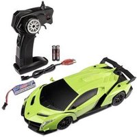 CARSON 500404308 1:24 Lamborghini Veneno 2.4G 100% RTR grün CARSON 500404308 1:24 Lamborghini Veneno 2.4G 100% RTR grün von Carson