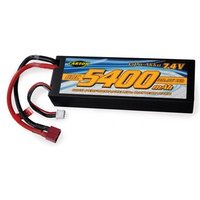 CARSON 500608234 7,4V/5400mAh 60C LiPO Race Akku T-Plug-Buchse HC CARSON 500608234 7,4V/5400mAh 60C LiPO Race Akku T-Plug-Buchse HC von Carson