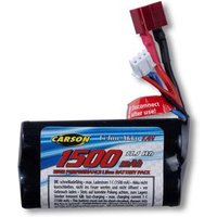 CARSON 500608271 7,4V/1500mAh Akku Li-ION T-Plug XS-Line CARSON 500608271 7,4V/1500mAh Akku Li-ION T-Plug XS-Line von Carson