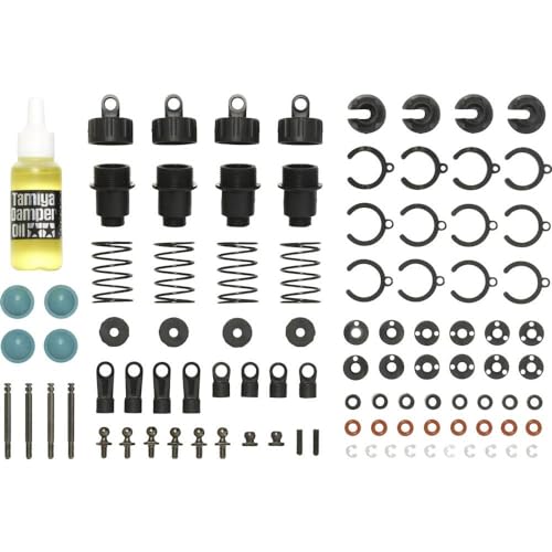CARSON 500908234-Tuningsatz TT-02, Tuningset für Tamiya Chassis, Ersatzteil, Modellbau, Zubehör, Tuningteile, schwarz CARSON 500908234-Tuningsatz TT-02, Tuningset für Tamiya Chassis, Ersatzteil, Modellbau, Zubehör, Tuningteile, schwarz von Carson