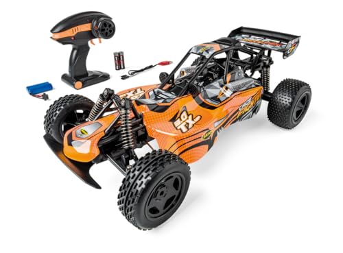 Carson 1:10 Cage Fighter 2.4GHz 100% RTR orange - RC Fahrzeug, Fahrzeug, Remote Control Car, Ferngesteuertes Auto, 100% Komplett Set, Spielzeug für Kinder, 20 km/h Carson 1:10 Cage Fighter 2.4GHz 100% RTR orange - RC Fahrzeug, Fahrzeug, Remote Control Car, Ferngesteuertes Auto, 100% Komplett Set, Spielzeug für Kinder, 20 km/h von Carson