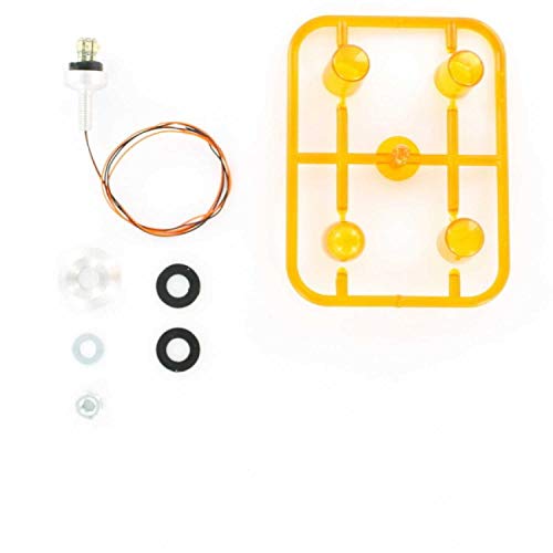 Carson 14 SMD-Rundumleuchte orange +/-5° (1), RC, Zubehör für Tamiya Trucks, Ersatzteile,Tuningteile, Modellbau, Made in Germany, 500907580, Einheitsgröße von Carson