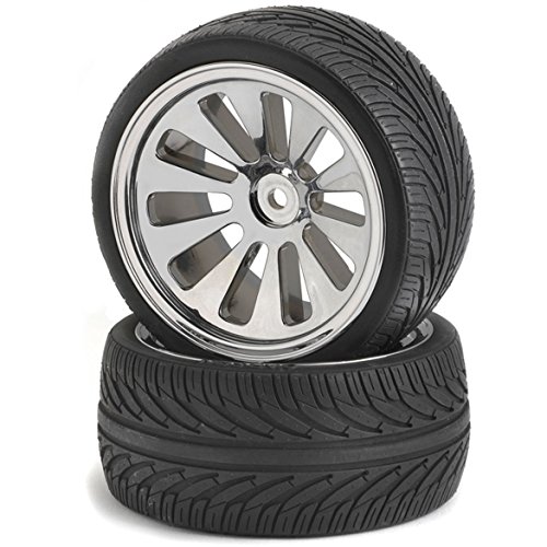Carson 500105200-1:10 Reifen/Felgen Set Buggy On-Road, 4 Stück Carson 500105200-1:10 Reifen/Felgen Set Buggy On-Road, 4 Stück von Carson