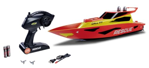Carson 500108058 RC Rescue 2.4G 100% RTR - Ferngesteuertes Boot, RC Boot, Ferngesteuertes Spielzeug für Kinder und Erwachsene, inklusive Fernsteuerung Carson 500108058 RC Rescue 2.4G 100% RTR - Ferngesteuertes Boot, RC Boot, Ferngesteuertes Spielzeug für Kinder und Erwachsene, inklusive Fernsteuerung von Carson