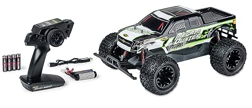 Carson 500404247 1:10 FE Mega Duster 2.0 2,4 GHz 100% RTR - Ferngesteuertes Auto, Offroad Truggy, inkl. Batterien und Fernsteuerung, Bedruckte Karosserie von Carson