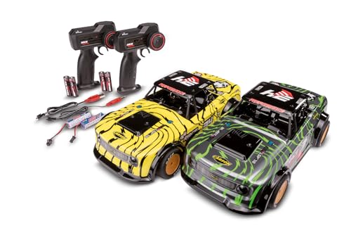 Carson 500404297 1:12 Race Rival Combo 2,4GHz 100% RTR - Ferngesteuertes Auto, RC Kombo Set, Spielzeug, Racer von Carson