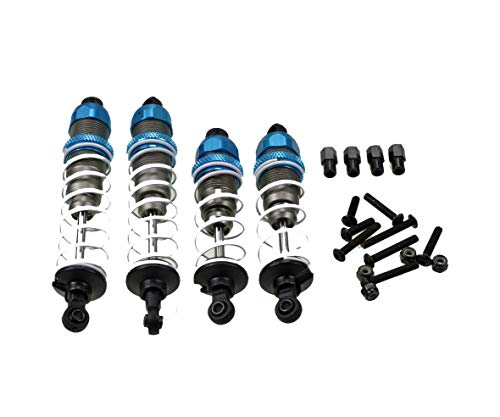 Carson 500405342 - Modellbauzubehör: X10EB Stoßdämpfer, vorne/hinten, 4 Stück, Blau Carson 500405342 - Modellbauzubehör: X10EB Stoßdämpfer, vorne/hinten, 4 Stück, Blau von Carson