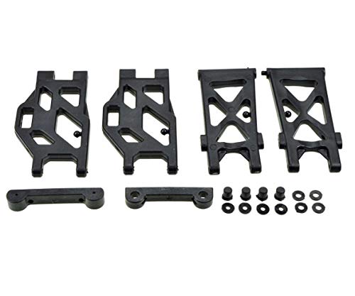 Carson 500405351 - Modellbauzubehör: X10EB Querlenker Set mit Halter, vorne/hinten, 19 Count (Pack of 1265), Schwarz Carson 500405351 - Modellbauzubehör: X10EB Querlenker Set mit Halter, vorne/hinten, 19 Count (Pack of 1265), Schwarz von Carson