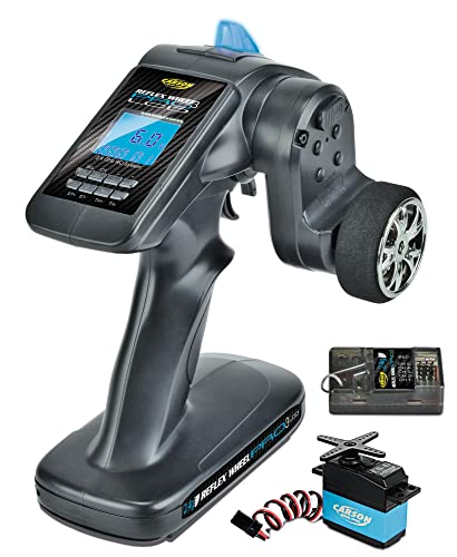 Carson 500500056 Modellsport Reflex Wheel Pro III LCD Marine Pistolengriff-Fernsteuerung 2,4GHz Anzahl Kanaele von Carson