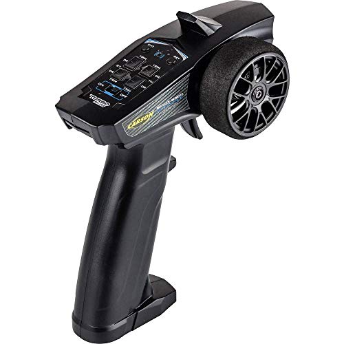 Carson 500500102 - Reflex Wheel Start 2.4G Radio, Modellbau, Zubehör, Fernsteuerung, Empfänger, 3 Kanal, Tamiya KIT kompatibel, schwarz Carson 500500102 - Reflex Wheel Start 2.4G Radio, Modellbau, Zubehör, Fernsteuerung, Empfänger, 3 Kanal, Tamiya KIT kompatibel, schwarz von Carson