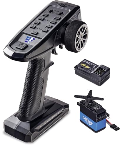 Carson 500500111 FS 3K Reflex Wheel Pro 4 2.4GHz + 5Kg Servo - Fernsteuerung Modellbau, Zubehör, Empfänger, RC Funke, 2 4 GHz Fernsteuerung, Trimmfunktion Carson 500500111 FS 3K Reflex Wheel Pro 4 2.4GHz + 5Kg Servo - Fernsteuerung Modellbau, Zubehör, Empfänger, RC Funke, 2 4 GHz Fernsteuerung, Trimmfunktion von Carson