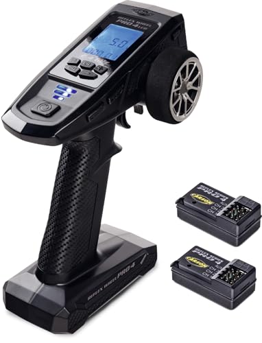 Carson 500500113 FS 4K Reflex Wheel Pro 4 2.4GHz LCD 2 Empfänger - RC Zubehör, Modellbauzubehör, Tuning Set, RC Fernsteuerung Carson 500500113 FS 4K Reflex Wheel Pro 4 2.4GHz LCD 2 Empfänger - RC Zubehör, Modellbauzubehör, Tuning Set, RC Fernsteuerung von Carson