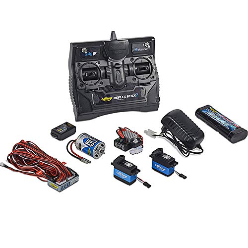Carson 500501015 500501015-Reflex Stick Truck-Set 2.4G 6 Kanal, Modellbau, 2,4 GHz Fernsteuerung, Empfänger, inkl. Zubehör, Anleitung, schwarz Carson 500501015 500501015-Reflex Stick Truck-Set 2.4G 6 Kanal, Modellbau, 2,4 GHz Fernsteuerung, Empfänger, inkl. Zubehör, Anleitung, schwarz von Carson