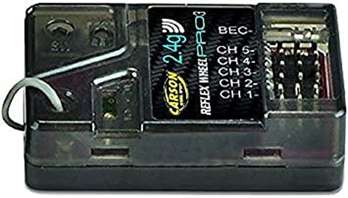 Carson 500501535 - Empfänger Reflex Wheel PRO 3, 2.4 GHz BEC Carson 500501535 - Empfänger Reflex Wheel PRO 3, 2.4 GHz BEC von Carson