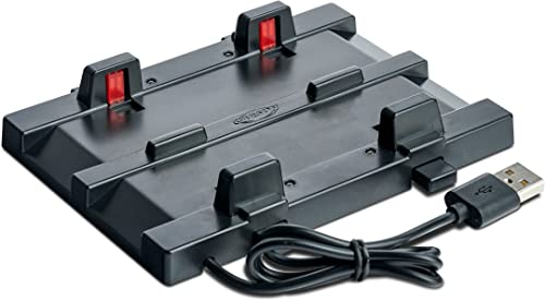 Carson 500504145 1:87 USB Vierfach Ladestation - Diorama Zubehör, Ladestaton für Modelle, Modellbau, 1:87er,Ladegerät von Carson