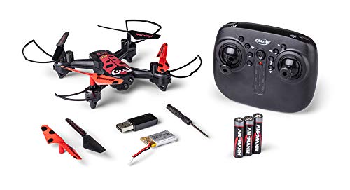 Carson 500507153 Modellsport Quadrocopter RtF Einsteiger X4 Angry Bug 2.0, 100% flugfertig, Ferngesteuerter, RC Quadcopter, inkl. Batterien und Fernsteuerung von Carson