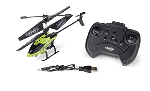 Carson 500507182 Starter Tyrann 230 IR 2Ch RTF grün - Hubschrauber, für Einsteiger, RC Heli, ferngesteuertes Spielzeug, Indoor Heli Carson 500507182 Starter Tyrann 230 IR 2Ch RTF grün - Hubschrauber, für Einsteiger, RC Heli, ferngesteuertes Spielzeug, Indoor Heli von Carson