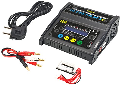 Carson 500606066 Expert Charger Station 10A 230V - Hohe Ladegeschwindigkeit, Vielseitig für Verschiedene Akkus, Großes LCD-Display, Netzteilfunktion, Benutzerfreundlich Carson 500606066 Expert Charger Station 10A 230V - Hohe Ladegeschwindigkeit, Vielseitig für Verschiedene Akkus, Großes LCD-Display, Netzteilfunktion, Benutzerfreundlich von Carson