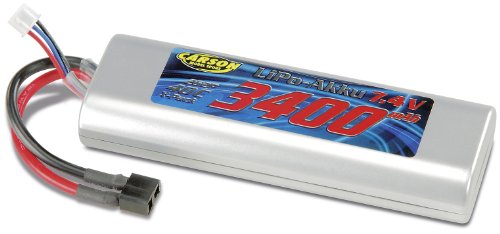Carson 500608098 - Li-Po Racing Pack 7,4V/3400mAh 40C T-Plug Carson 500608098 - Li-Po Racing Pack 7,4V/3400mAh 40C T-Plug von Carson