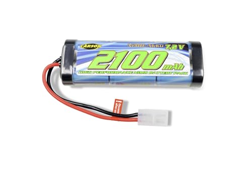 Carson 500608158 7,2V/2100mAh NiMH Race Akku TAM, ys/m von Carson