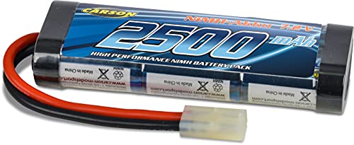 Carson 500608212-7,2V/2500mAh NiMH Race TAM-Batterie Ersatz, Akku für ferngesteuerte Autos, RC-Akku, RC-Zubehör Carson 500608212-7,2V/2500mAh NiMH Race TAM-Batterie Ersatz, Akku für ferngesteuerte Autos, RC-Akku, RC-Zubehör von Carson