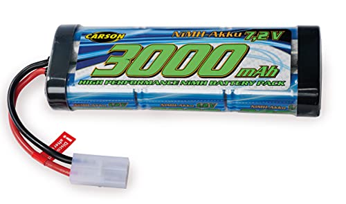 Carson 500608224 7,2V/3000mAh NiMH Race Akku TAM - Schnellladefähig, Kompatibel mit RC-Cars, Robustes Design, Einfache Handhabung Carson 500608224 7,2V/3000mAh NiMH Race Akku TAM - Schnellladefähig, Kompatibel mit RC-Cars, Robustes Design, Einfache Handhabung von Carson