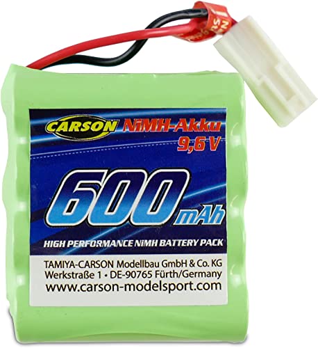 Carson 500608256 9,6V/600mAh NiMH Amphi Pow.Truck Mini Stecker Tamiya - Ersatzbatterie; RC Batterie,Zubehör für ferngesteuerte Fahrzeuge, Ersatzbatterie für Modellbau Carson 500608256 9,6V/600mAh NiMH Amphi Pow.Truck Mini Stecker Tamiya - Ersatzbatterie; RC Batterie,Zubehör für ferngesteuerte Fahrzeuge, Ersatzbatterie für Modellbau von Carson