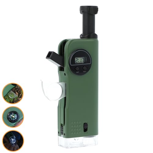 Carson X-Scope Multitool und Taschenmikroskop für Kinder (CP-11) von Carson