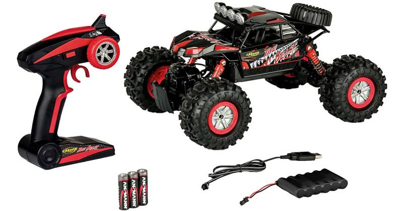 Crawler The Beast 2.4G 100% RTR 1:12 rot von Carson