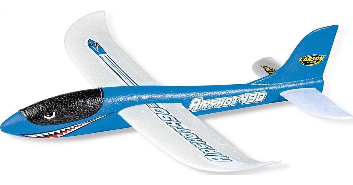 Wurfgleiter Airshot 490 blau von Carson
