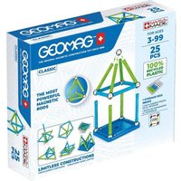 Invento 507031 - Geomag Classic Green Line Recycled 25 pcs, Magnetischer Baukasten, Magnetspielzeuge von Invento Products & Services GmbH