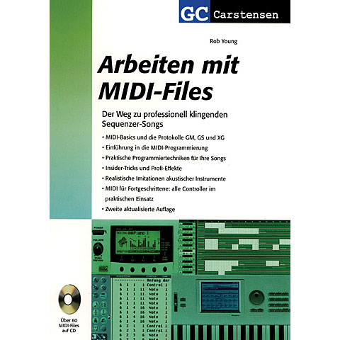 Carstensen Arbeiten mit Midi Files Technisches Buch von Carstensen