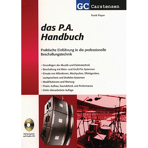 Carstensen Das PA Handbuch Technisches Buch von Carstensen