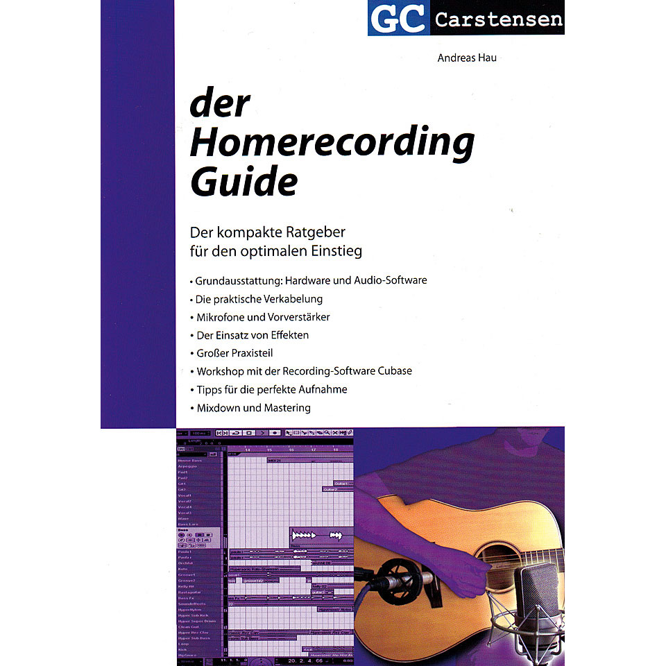 Carstensen Der Homerecording Guide Technisches Buch von Carstensen
