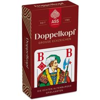 ASS Altenburger Spielkarten - Doppelkopf (Extra große Karten mit großen Eckzeichen), Senioren, französisches Bild von Cartamundi Deutschland GmbH