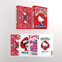 Bicycle® Hello Kitty - 50th Anniversary (Designer Spielkarten, Poker, Skat...) von Cartamundi Deutschland