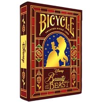 Bicycle Disney - Beauty and the Beast (Designer Spielkarten, Poker, Skat,...) von Cartamundi Deutschland