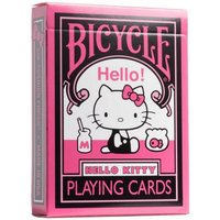 Bicycle Hello Kitty - Black and Pink (Designer Spielkarten, Poker, Skat...) von Cartamundi Deutschland