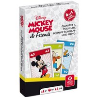 Display Disney Mickey Mouse & Friends - Quartett 4 in 1 von Cartamundi Deutschland