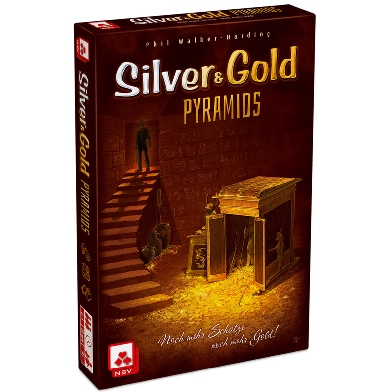 Silver & Gold Pyramids - das Spiel für endlos viele Abenteuer von Cartamundi Deutschland