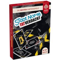 Stadt, Name, Tatverdacht - Crime Spiel für 2-4 Spieler, ab 7 Jahre (Krimispiel) von Cartamundi Deutschland