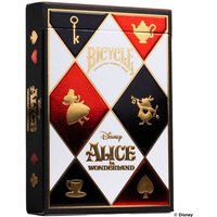 ASS Altenburger 10043088 - Bicycle Disney Alice in Wonderland, Kartenspiel von Cartamundi