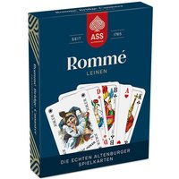 ASS Altenburger 10045037-000 - Rommé Leinen, französisches Bild, in Stülpdeckelschachtel von Cartamundi