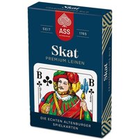 ASS Altenburger 10050463-000 - Skat Premium Leinen, französisches Bild in Faltschachtel von Cartamundi